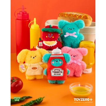 調味料系列毛絨掛件盲盒 (SET OF 4)